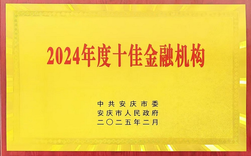 2024年度十佳金融机构